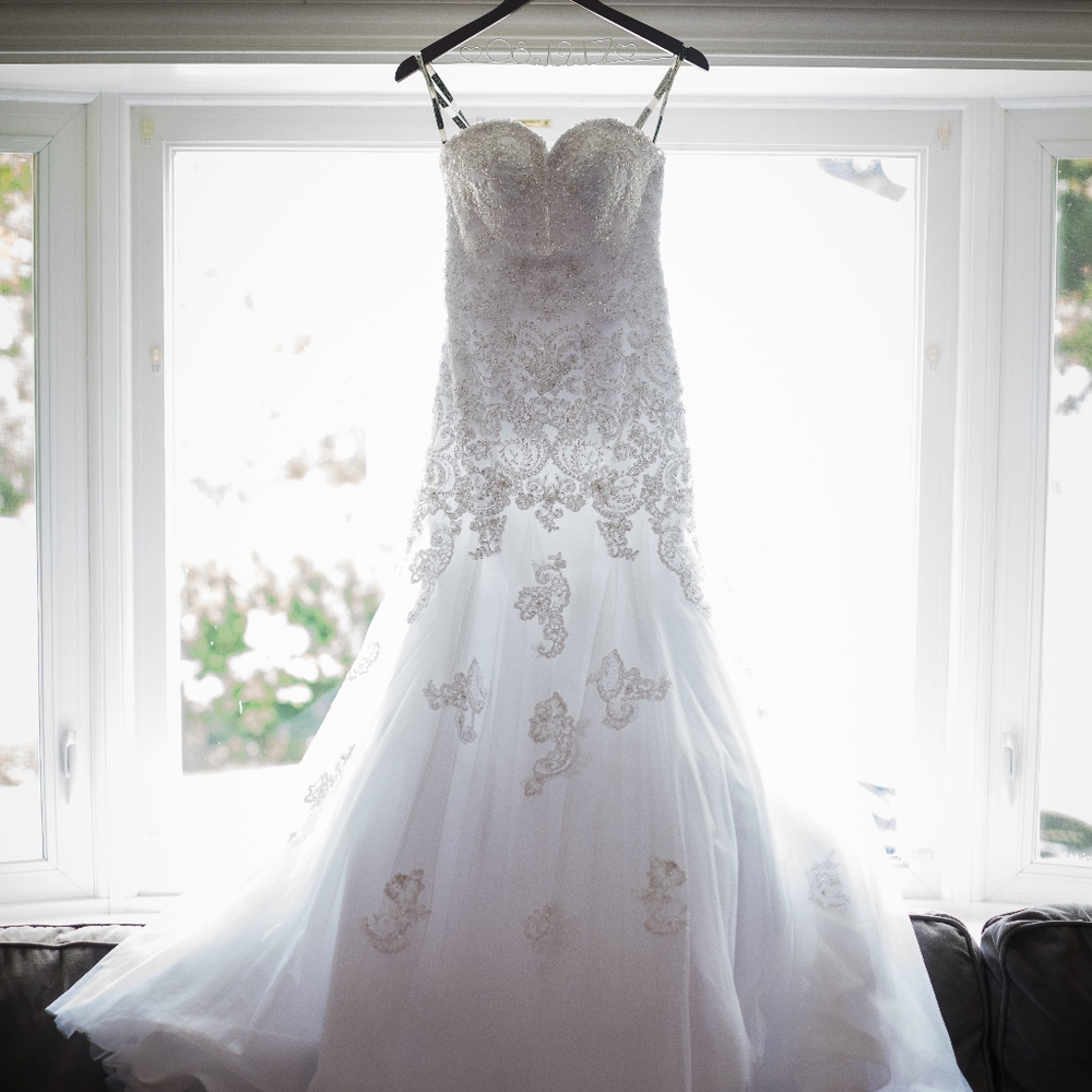 David Tutera Mon Cheri collection wedding dress